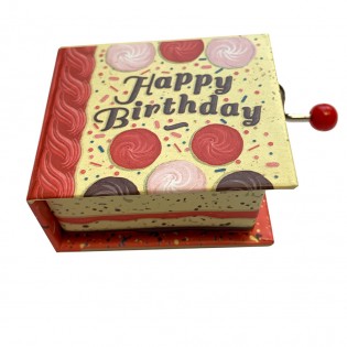 Manivelle musicale "Happy Birthday" - Protocol