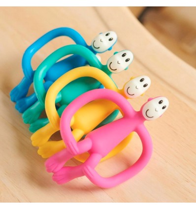 Anneau de dentition Singe Jaune - Matchstick Monkey