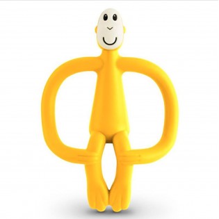 Anneau de dentition Singe Jaune - Matchstick Monkey