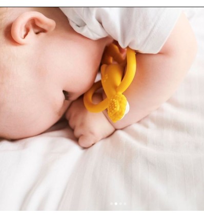 Anneau de dentition Singe Jaune - Matchstick Monkey