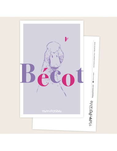 Carte Bécot - Happypotame