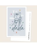 Carte Toi t\'es mon dada - Happypotame