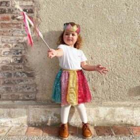 Tutu à sequins multicolores 2