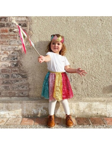 Tutu à sequins multicolores