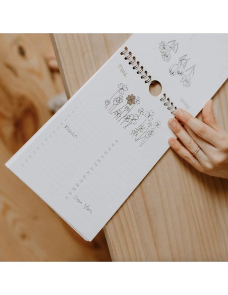 Calendrier perpétuel des anniversaires - Les Petites Hirondelles