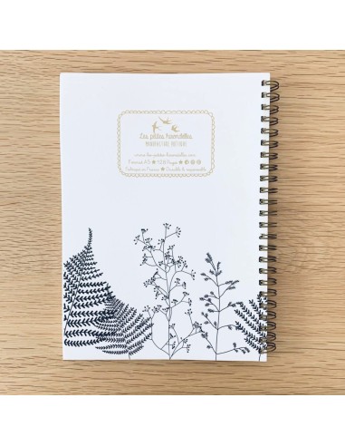 Carnet spirale La vie est belle - Les Petites Hirondelles