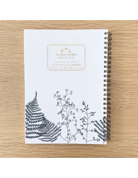 Carnet spirale La vie est belle - Les Petites Hirondelles