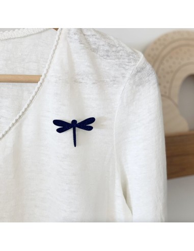 Pin's libellule bleu - Les Petites Hirondelles