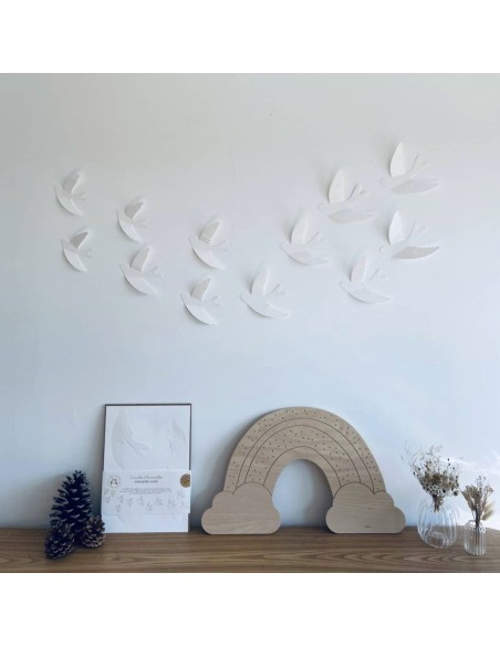 Hirondelles murales blanches - Les Petites Hirondelles