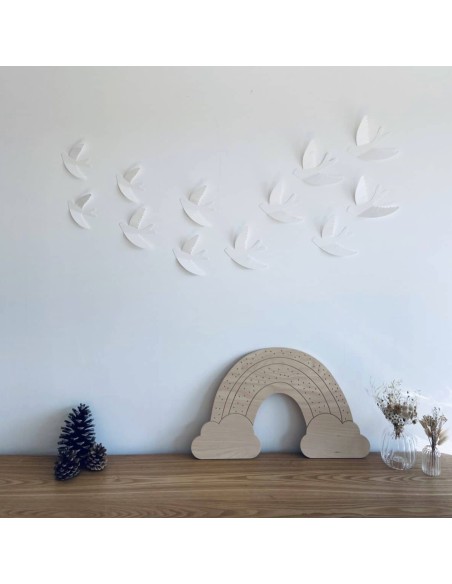 Hirondelles murales blanches - Les Petites Hirondelles