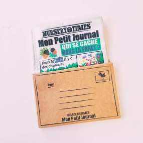 Livre d'éveil à froisser "Forêt" - Mon Petit Journal