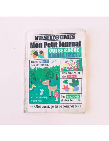 Livre d'éveil à froisser "Forêt" - Mon Petit Journal