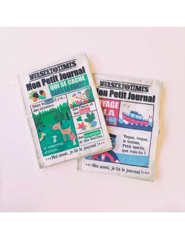 Livre d'éveil à froisser "Forêt" - Mon Petit Journal