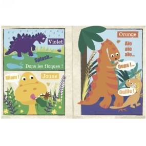 Livre d'éveil à froisser " Les dinosaures " - Mon Petit Journal 2