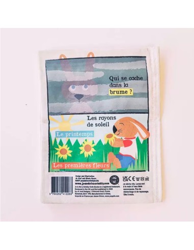 Livre d'éveil à froisser "La météo" - Mon Petit Journal