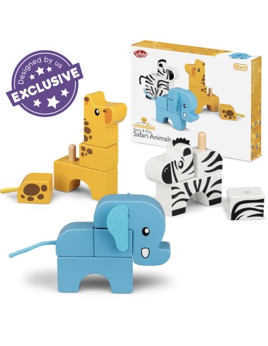 Animaux de la savane à empiler - One for Fun