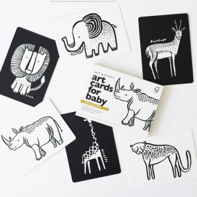 Cartes noir et blanc Safari - Wee Gallery