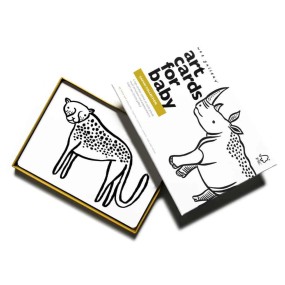 Cartes noir et blanc Safari - Wee Gallery 2