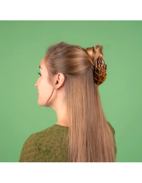 Pince à cheveux Feuille - Coucou Suzette