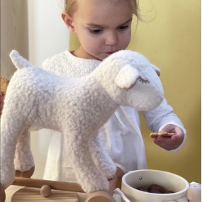 Jouet à tirer Agneau Mary - Egmont Toys 2