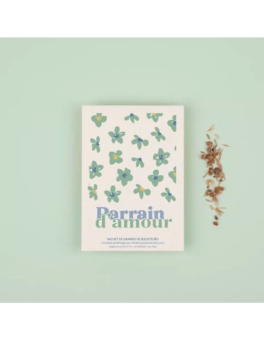 Graines à planter "Parrain d'amour" - La Fabrique à Sachets