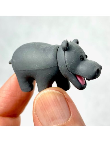 Gomme japonaise "Hippopotame" - Iwako