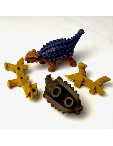 Gomme japonaise "Ankylosaure" - Iwako