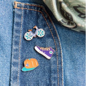 Trio de Pin's street