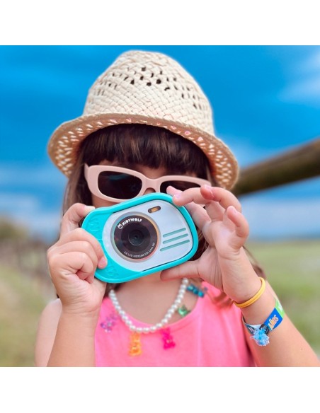 Appareil Photo - Vidéo Turquoise - Kidywolf