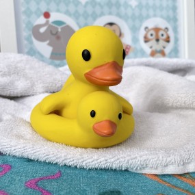 Anneau de dentition Canard et sa bouée