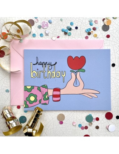 Carte postale Happy Birthday - Mariisore