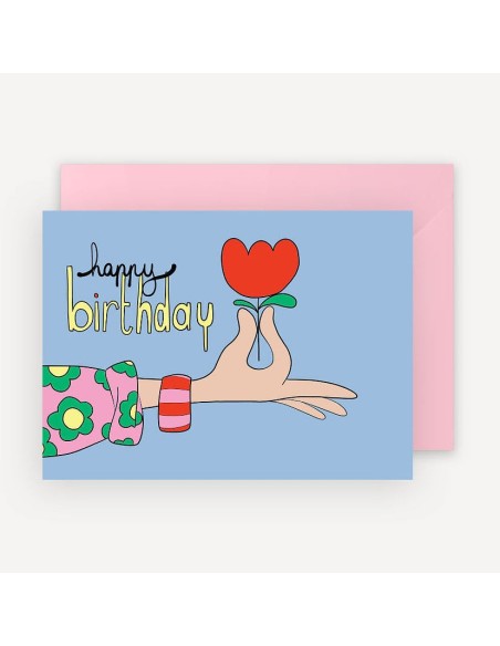 Carte postale Happy Birthday - Mariisore