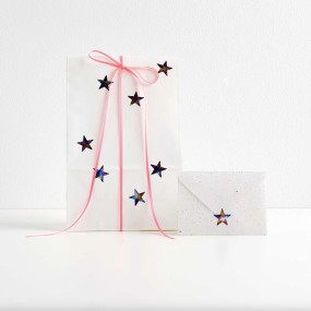 120 autocollants Etoiles arc-en-ciel - Rico Design 2