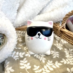 Tirelire Chat à lunettes - Out of the Blue