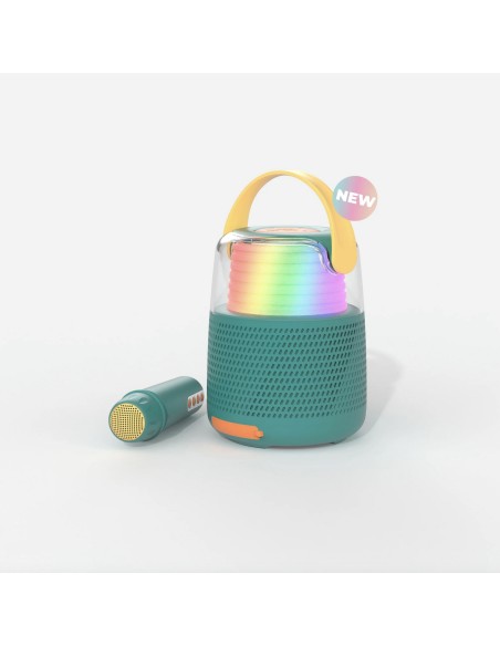 Enceinte et Karaoké Turquoise - Mobility On Board