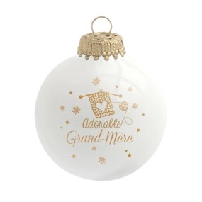 Boule de Noël Adorable Grand-mère - Baubels