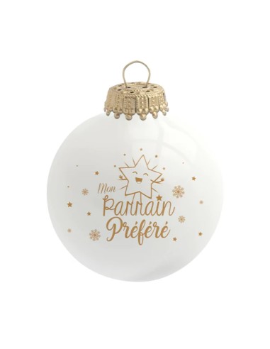 Boule de Noël Mon Parrain Préféré - Baubels