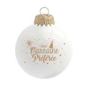 Boule de Noël Ma Marraine Préférée - Baubels