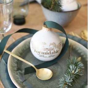 Boule de Noël Famille Formidable - Baubels