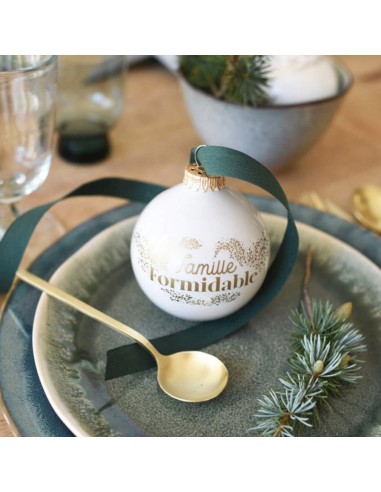 Boule de Noël Famille Formidable - Baubels