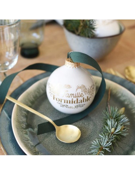 Boule de Noël Famille Formidable - Baubels