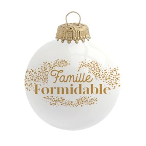 Boule de Noël Famille Formidable - Baubels 2