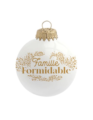 Boule de Noël Famille Formidable - Baubels