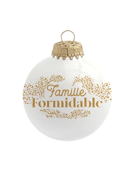 Boule de Noël Famille Formidable - Baubels
