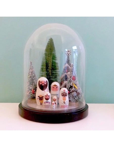 Mini matryoshka Crèche Ingela Arrhenius