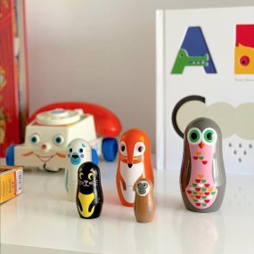 Matryoshka animaux 2 Ingela Arrhenius