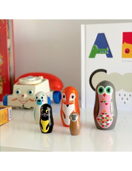 Matryoshka animaux 2 Ingela Arrhenius