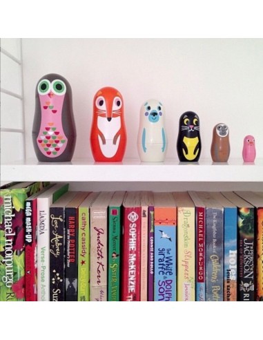 Matryoshka animaux 2 Ingela Arrhenius