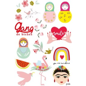 Tatouages temporaires poupées russes - Cité Candide