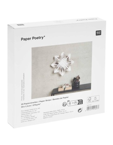 Etoile blanche à fabriquer - Rico Design